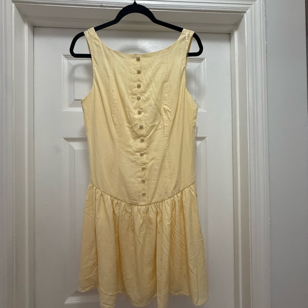 NWT- Wild Fable Light Yellow Mini Dress